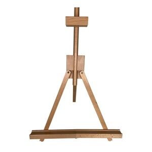 Tabletop Easel Wood Adjustable Foldable Painters Artists Travel NEW